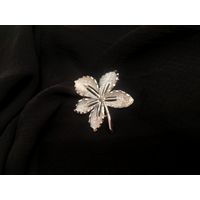 Брошь, лист каштана Sarah Coventry 1970e года