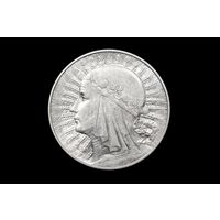 10 злотых 1933 г. Польша, Игнаций Мосцицкий. Штемпельный блеск!