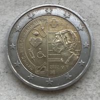 Бельгия 2 евро 2022 - В честь здравоохранения во время ковид-пандемии