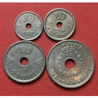 Норвегия 4 монеты