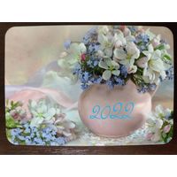 Календарик карманный Букет 2022г