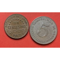 Панама 2 монеты