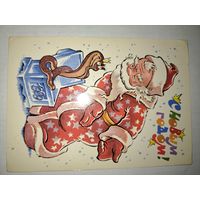 С Новым годом!Четвериков,1988