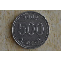 Южная Корея 500 вон 2008 с 1 руб