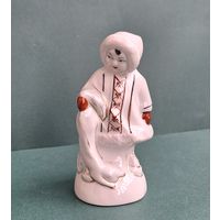 Статуэтка "Якутка с песцом", Барановка.