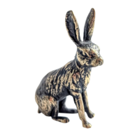Статуэтка Заяц Латунь
