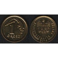 Польша y923 1 грош 2016 год (Cross) (_alb2