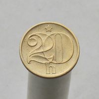 Чехословакия  20 геллеров 1974