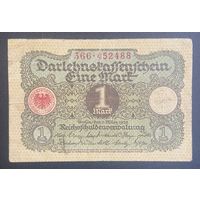 Банкнота 1 марка 1920 год. Веймарская республика.