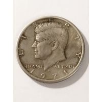 США 50 центов "Полдоллара Кеннеди" 1971