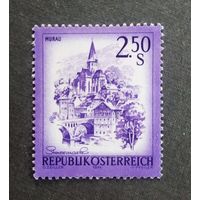 Марка Австрия 1974 год Пейзаж