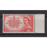 Австралия /Australia 1952** Коронация Королева Елизавета II  SG#264