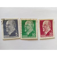 ГДР 1961 3м  президент