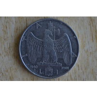 Италия 1 лира 1940 (не магнетик)