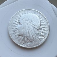 5 злотых 1933 г.  Польша. (1)  Ядвига.  Серебро. ЛЮКС