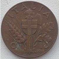 Италия 10 чентезимо 1938 г.