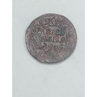 Российская империя полушка 1735 года .