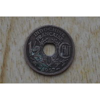 Французкий Индокитай 1/2 сантима  1937