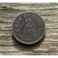 Werty71 Румыния 2 лея 1924