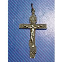 Крестик серебро 925 пробы .