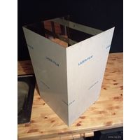 - Короб от вытяжки на кухню блестящая поверхность под плёнкой