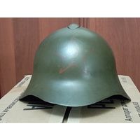 Каска(шлем) СШ - 36 (халкинголка ,хасанка). СССР.Оригинал,реставрация,не варена,грунт,краска.