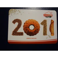 Календарик 2011 г.  Столичная мельница. Живите вкусно!