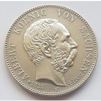 Саксония 2 марки 1902 год