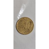 Испания 10 евроцентов 1999