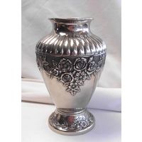 Ваза каминная 21 см Серебрение