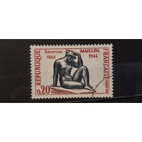 РАСПРОДАЖА ФРАНЦИЯ 1960г. Полная серия. Гаш.