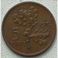 Турция 5 курушей 1972 г.