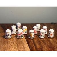 НАПЁРСТКИ фарфоровые Англия( клеймо) Franklin