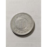 Япония 1 йена 1960