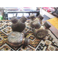 Масленка армейская с 2-мя горловинами.