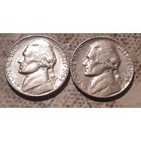 5 центов  1964 Р и D США Джеферсон