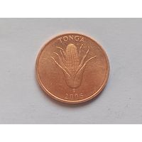 Тонга 1 сенити 2005 г.
