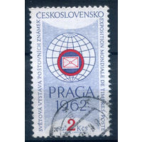 Чехословакия - 1961г. - международная филателистическая выставка - 1 марка - полная серия, гашёная [Mi 1251]. #3-WB-78-A-1