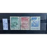 ФИНЛЯНДИЯ 1951г. Полная серия. Гаш.