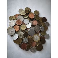 Монеты мира 100 шт