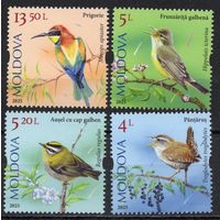 Молдова 2025. Птицы 4 марки (918)