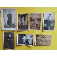 Фото "Женские портреты", 1950-1960-е гг., Поставы, 7 шт.