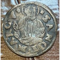 Монета 6 багаттино 1619 год. Венеция