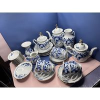 Чайный сервиз Татьяна 31 предмет добрушский фарфорный завод