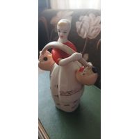 Девушка с грибами.