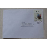 1994, Германия; Марка на конверте, Федеральная земля Саар.