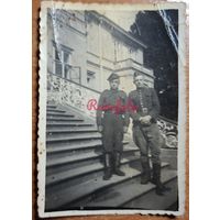 1940-е Польские солдаты лестница жовнеры жолнеры ретро фото