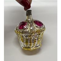 Елочная игрушка корзинка каталог СССР