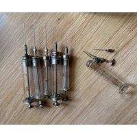 Советские качественные шприцы ,иголки к шприцам
