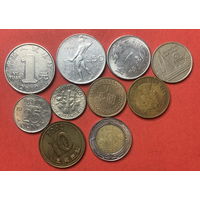 10 разных монет из 10 стран - 1